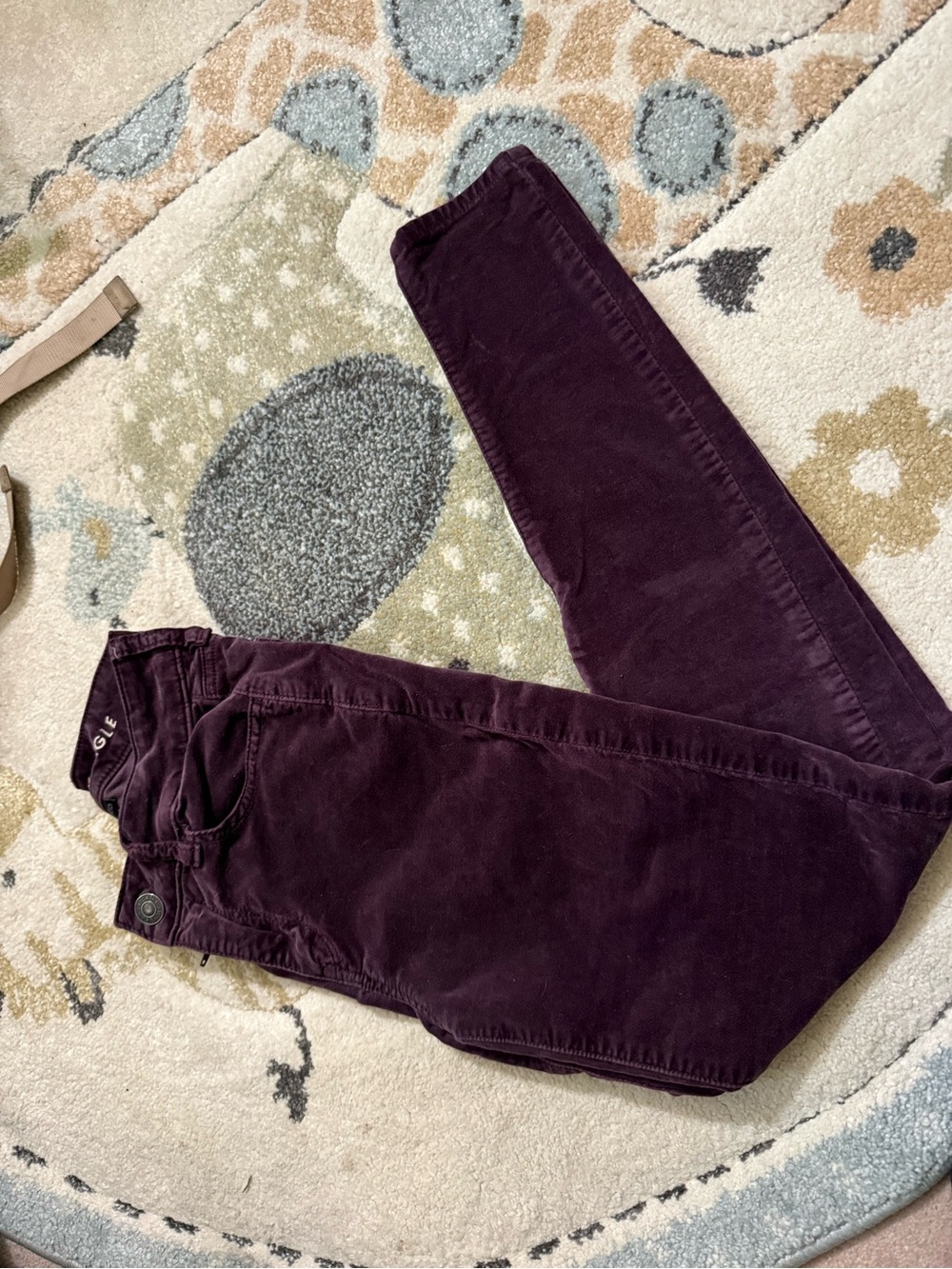 American Eagle Outfitters Skinny Jeans - Plum